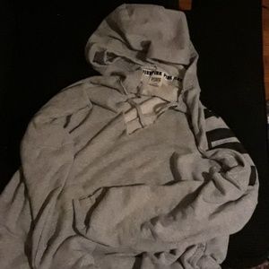 Pink Crisscross hoodie